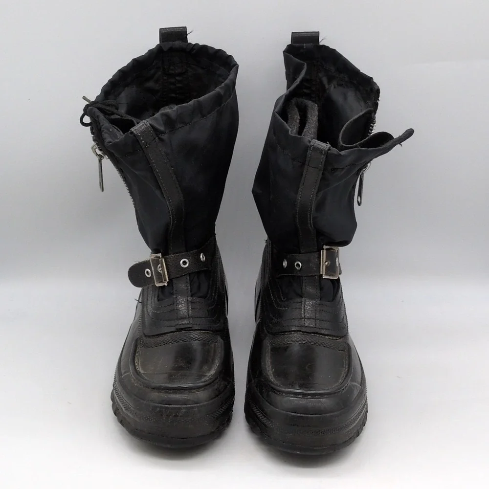 Vintage Arctic Cat Shoes Mens Black 8 Insulated Winter Boots The Cat Was‎ Here
